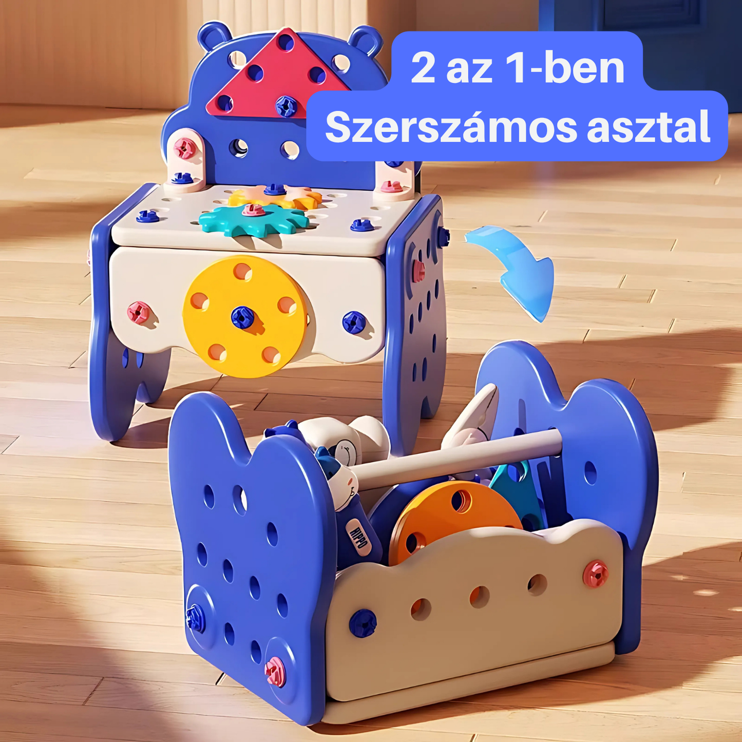 KinderKraft™ - Logika és Finommotorika fejlesztő játékkészlet