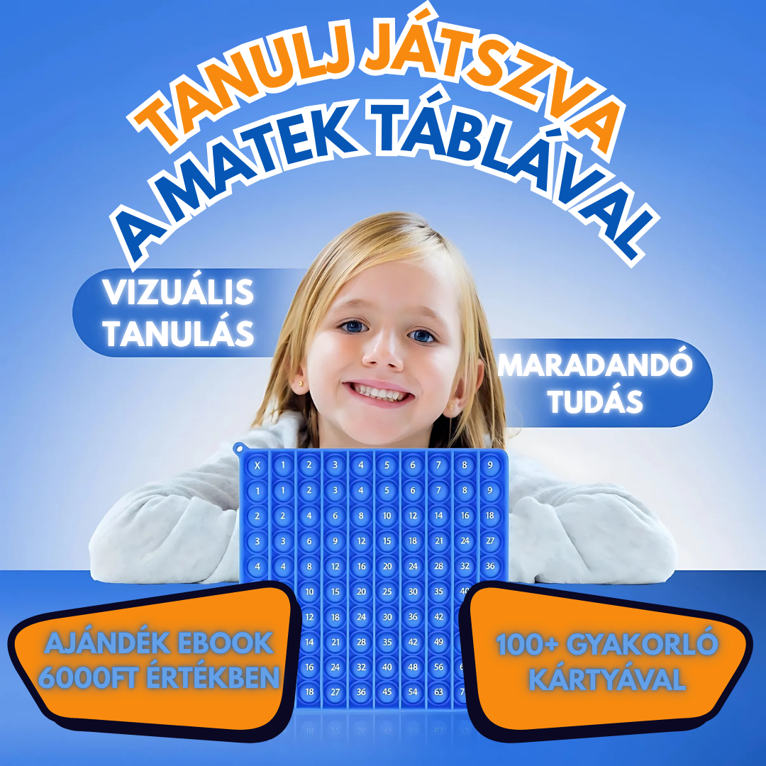 KinderMath™ - Logikafejlesztő Számolótábla