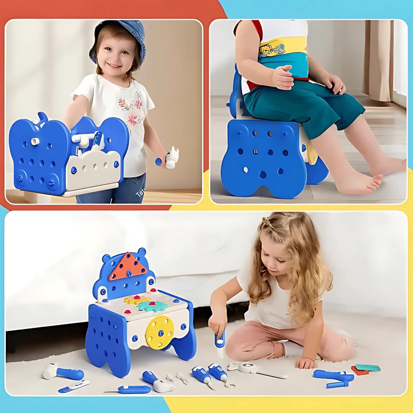 KinderKraft™ - Logika és Finommotorika fejlesztő játékkészlet