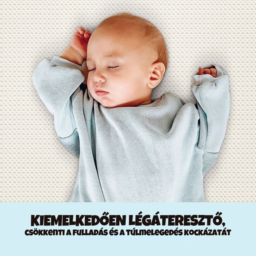 Légáteresztő Babamatrac