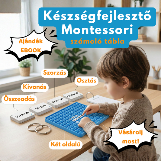 KinderMath™ - Logikafejlesztő Számolótábla